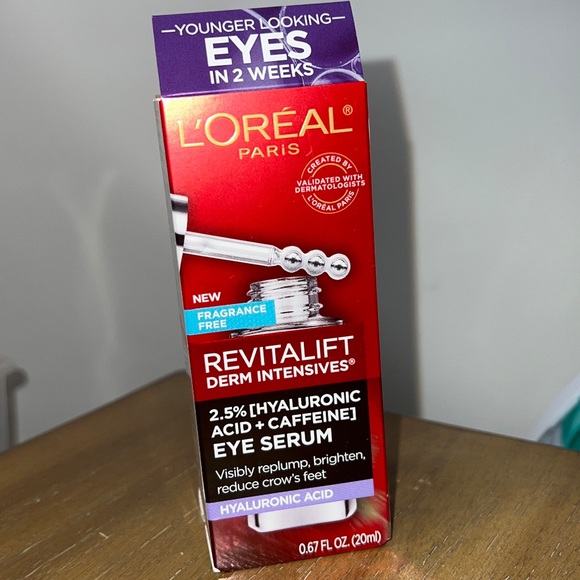 L'Oreal Paris Revitalift Derm Intensives Hyaluronic Acid and Caffeine Eye Serum - Picture 10 of 14